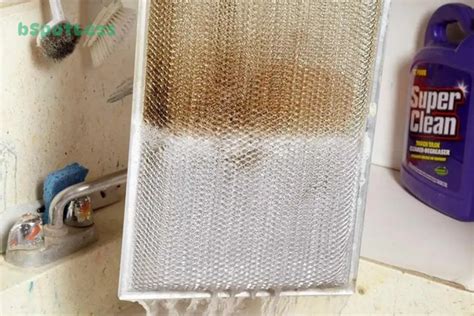 how to remove grease from stove hood